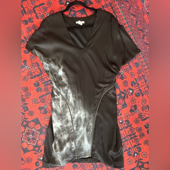 Helmut Lang 2013 smoke dress with zippers - Picture 7 of 8